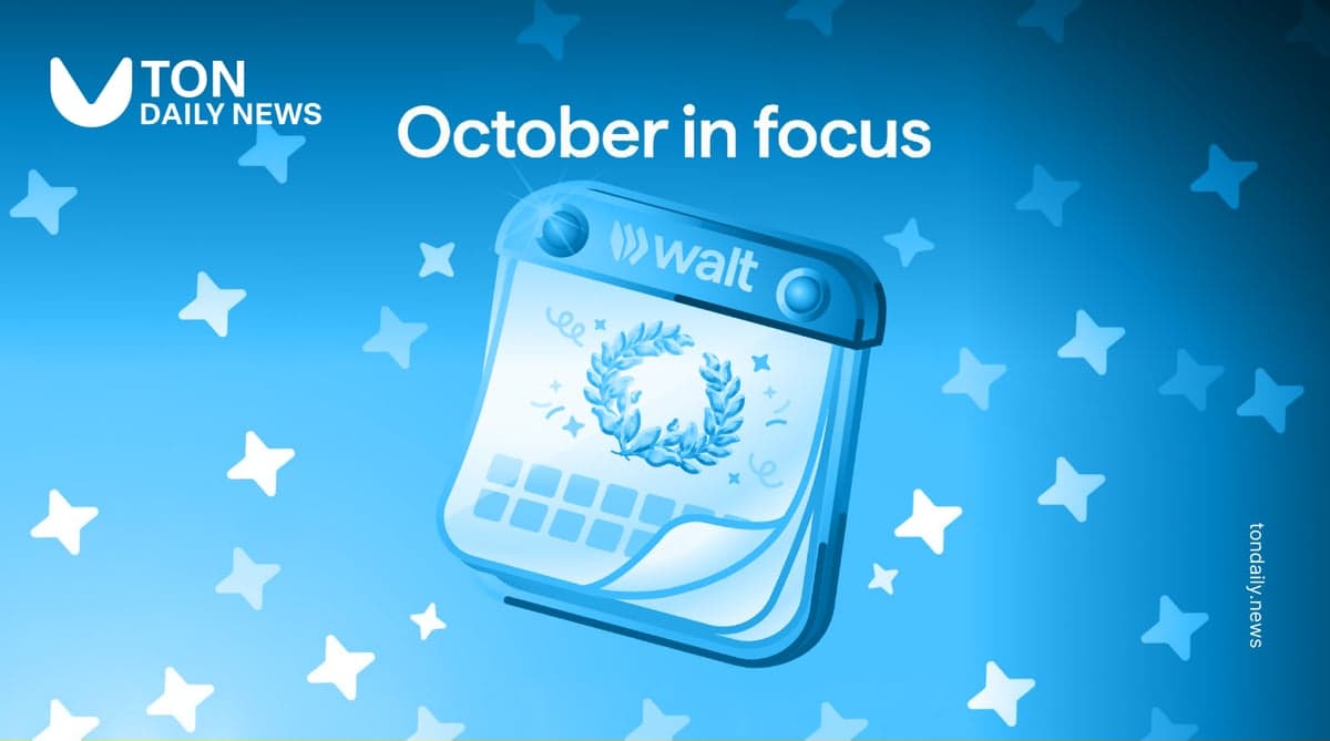 TON October Outlook: Fed, TOKEN2049 and Key Market Catalysts Ahead